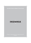 Insignia NS-42EPTV User's Manual