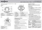 Insignia NS-4111B User's Manual