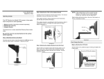 Innovative Ideas Limited LCD Monitor Arm 9103 User's Manual