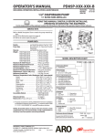 Ingersoll-Rand PD05P-XXX-XXX-B User's Manual