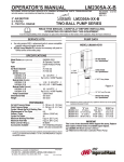 Ingersoll-Rand LM2305A-X-B User's Manual