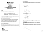InFocus SP-CEIL-008 User's Manual