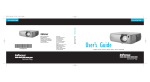 InFocus ScreenPlay 5000 User's Manual