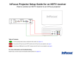 InFocus HDTV Receiver User's Manual
