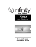 Infinity 54a User's Manual