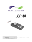 Infinite Peripherals PP55 User's Manual