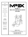 Impex SM-6200 Owner's Manual
