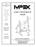 Impex SM-600 Owner's Manual
