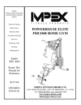 Impex PHE1000 User's Manual