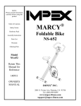Impex NS-652 Owner's Manual
