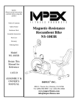 Impex NS-1003R Owner's Manual