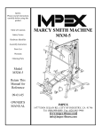 Impex MXM-5 Owner's Manual