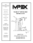 Impex MWM-1860 Owner's Manual