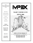 Impex MWM-1800 Owner's Manual