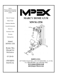 Impex MWM-1558 User's Manual