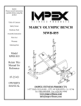 Impex MWB-855 Owner's Manual