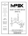 Impex MWB-716 Owner's Manual