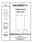 Impex MWB-70500 Owner's Manual
