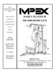 Impex MP-3500 Owner's Manual