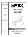 Impex MKB-367RH Owner's Manual