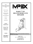 Impex MFM-8250 Owner's Manual