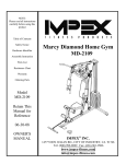 Impex MD-2109 User's Manual