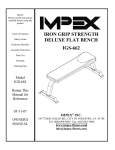 Impex IGS-662 Owner's Manual