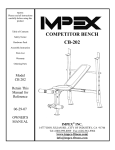 Impex CB-202 Owner's Manual