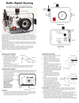 Ikelite Canon IXUS 950 IS User's Manual