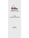 Ikelite Canon A630 User's Manual