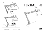 IKEA TERTIAL AA-68273-2 User's Manual