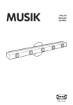 IKEA MUSIK AA-250875-1 User's Manual