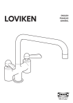IKEA LOVIKEN AA-291347-1 User's Manual