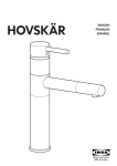 IKEA HOVSKAR AA-218074-5 User's Manual