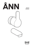 IKEA ANN AA-58572-3 User's Manual