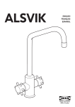 IKEA ALSVIK AA-291132-2 User's Manual