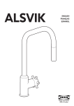 IKEA ALSVIK AA-289447-2 User's Manual