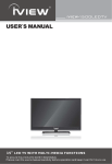 iiView 1500LEDTV User's Manual