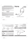 iHome iHMP5 User's Manual