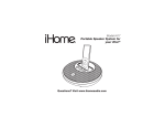 iHome iH17 User's Manual