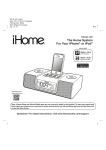 iHome IA9 User's Manual