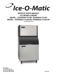 Ice-O-Matic ICE0250A5-T5-W5 User's Manual