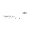 IBM THINKPAD T30Series User's Manual