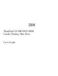 IBM ThinkPad 22P7007 User's Manual