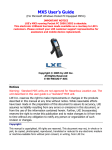 IBM LXE MX5 User's Manual