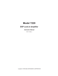 IBM Car Amplifier 7220 User's Manual