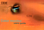 IBM G94 User's Manual