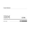 IBM C170 User's Manual