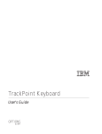 IBM Partner Pavilion TrackPoint User's Manual