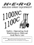 I.C.T.C. Holdings Corporation 1100NC User's Manual